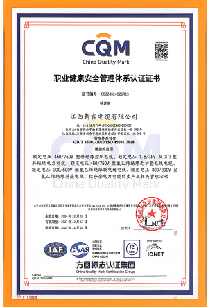 新吉电缆-国家高新技术企业/专精特新 新吉电缆-国家高新技术企业/专精特新