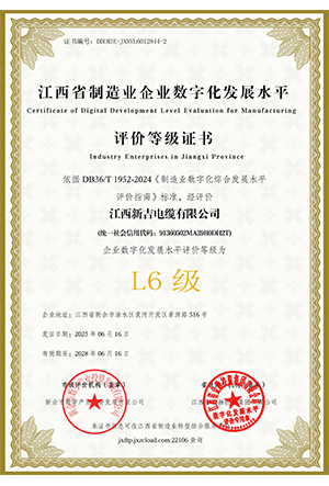 新吉电缆-国家高新技术企业/专精特新 新吉电缆-国家高新技术企业/专精特新